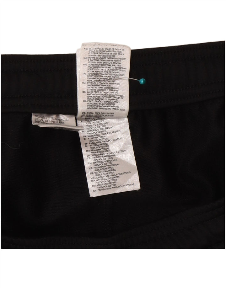 Adidas Mens Tracksuit Trousers Joggers Large Black Polyester