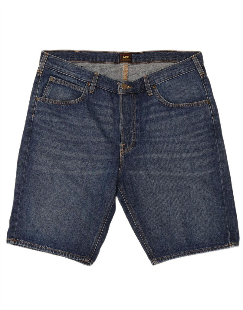 LEE Mens Denim Shorts W36 Large  Blue Cotton Vintage Lee and Second-Hand Lee from Messina Hembry 
