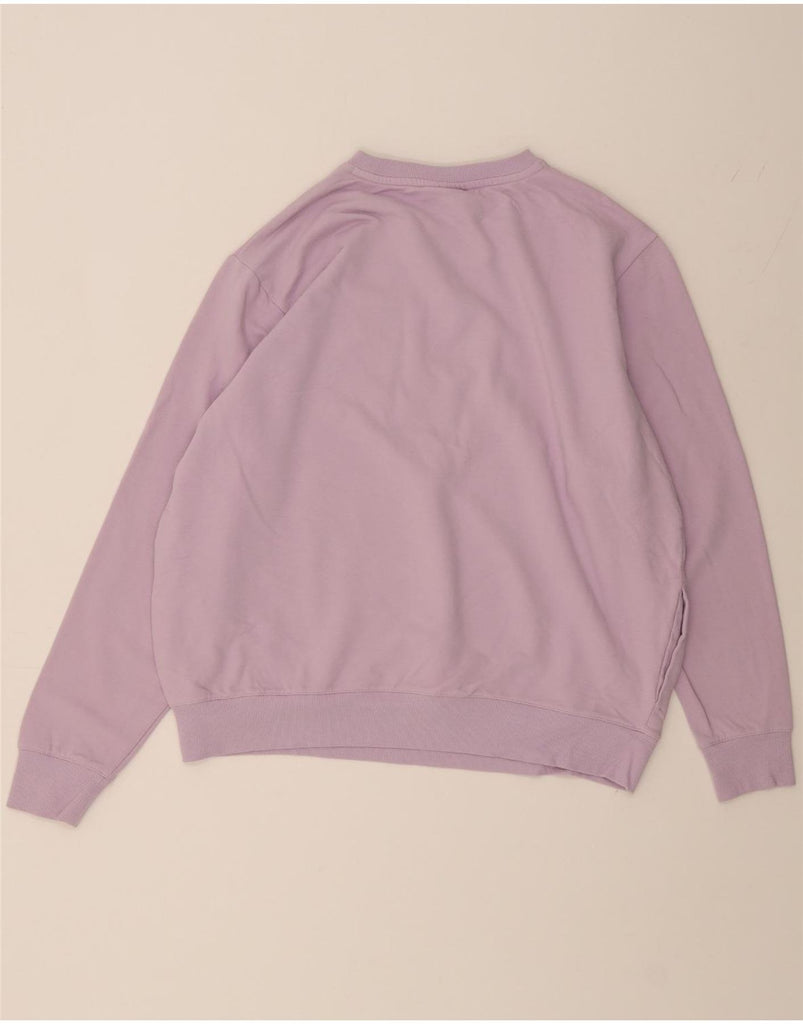 FILA Womens Sweatshirt Jumper UK 20 2XL Purple Cotton Vintage Fila and Second-Hand Fila from Messina Hembry 