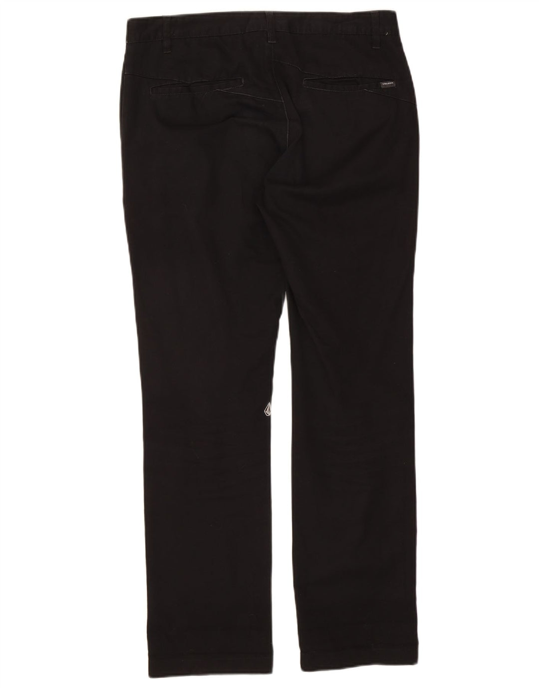 Volcom Mens Straight Chino Trousers W32 L31 Black