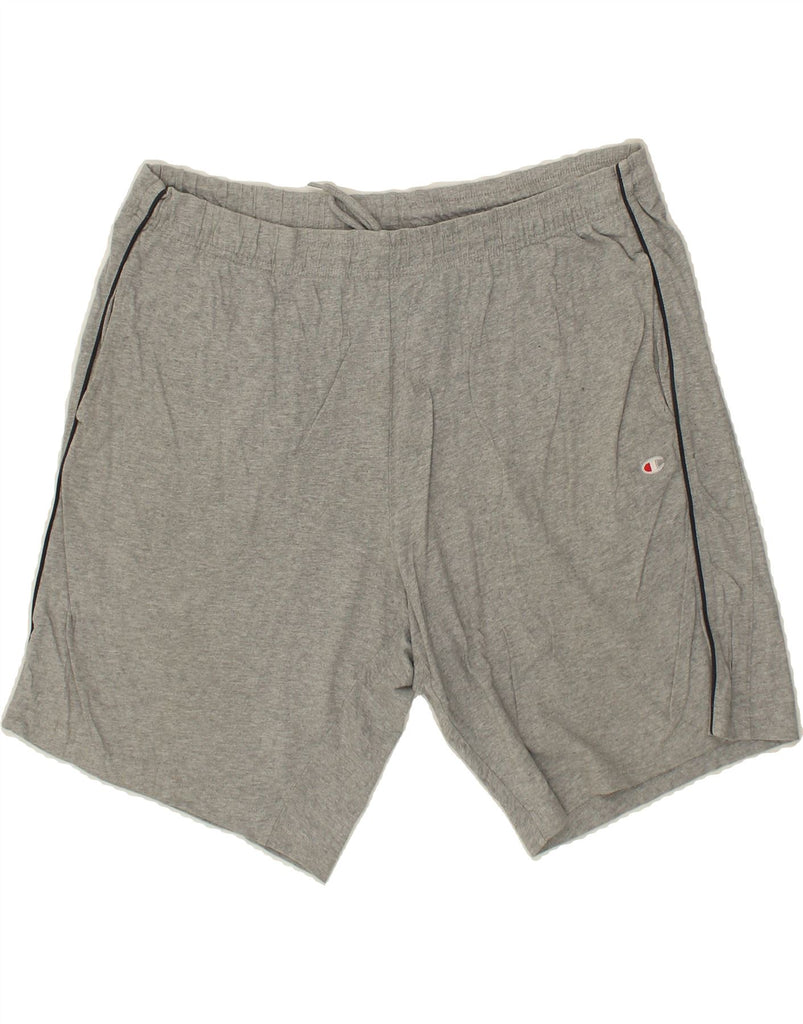 CHAMPION Mens Sport Shorts 2XL Grey | Vintage Champion | Thrift | Second-Hand Champion | Used Clothing | Messina Hembry 