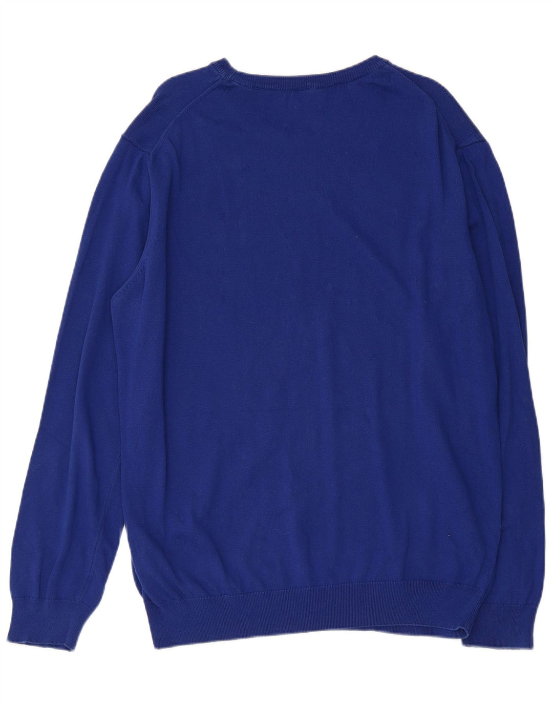 GANT Mens Boat Neck Jumper Sweater XL Blue Cotton
