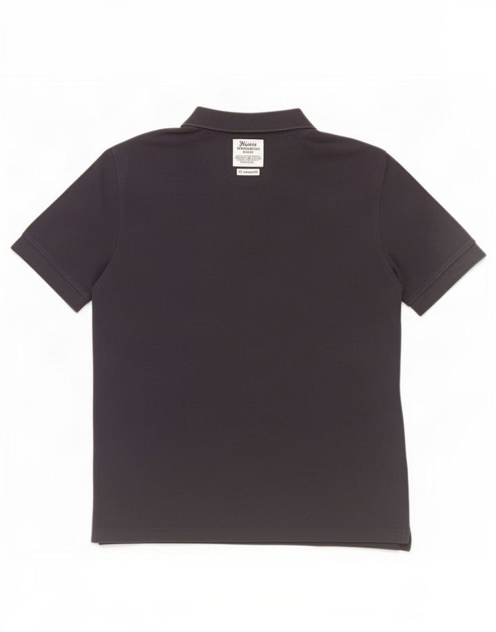 Sun68 Mens Polo Shirt Medium Navy Blue Cotton