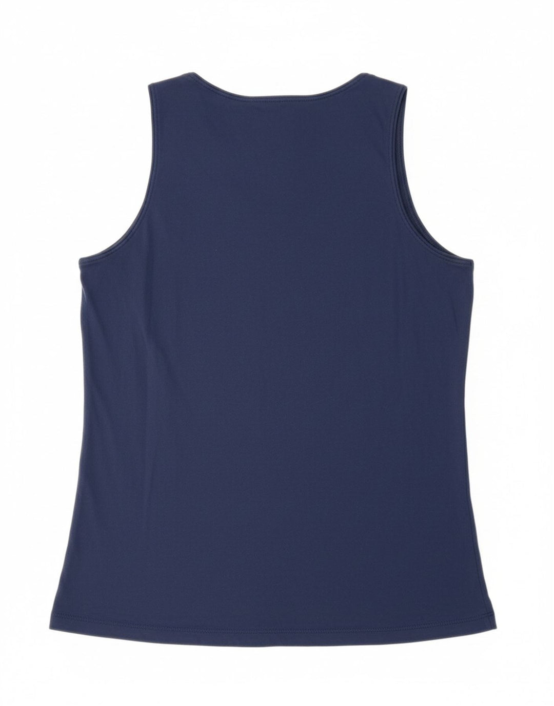 LOTTO Womens Vest Top UK 16 Large Navy Blue Cotton Vintage Lotto and Second-Hand Lotto from Messina Hembry 