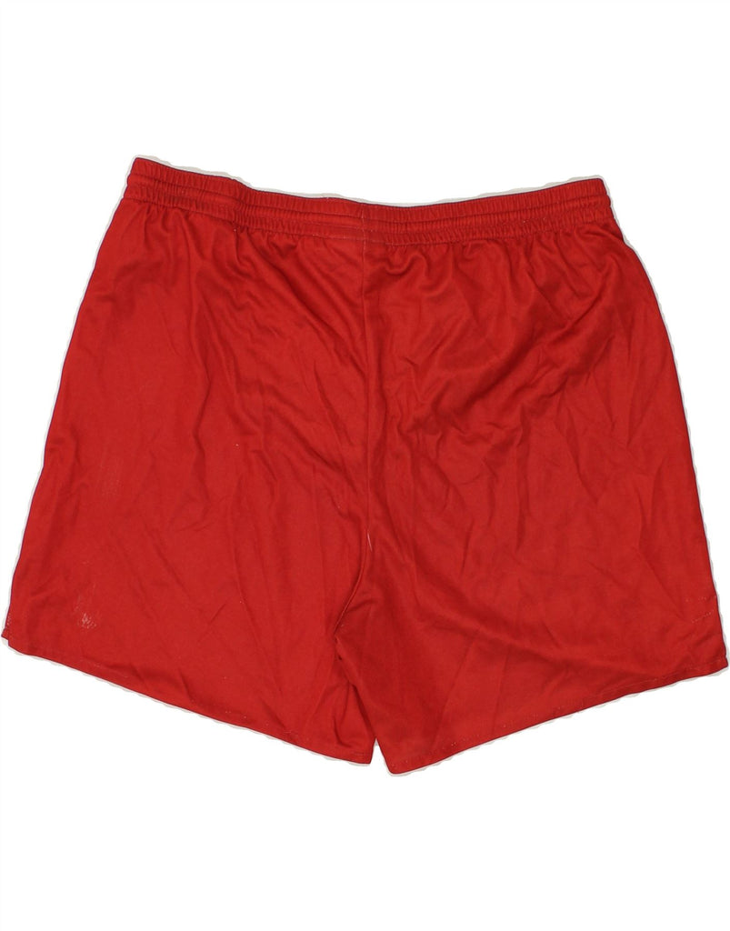REEBOK Mens Graphic Sport Shorts Large Red | Vintage Reebok | Thrift | Second-Hand Reebok | Used Clothing | Messina Hembry 