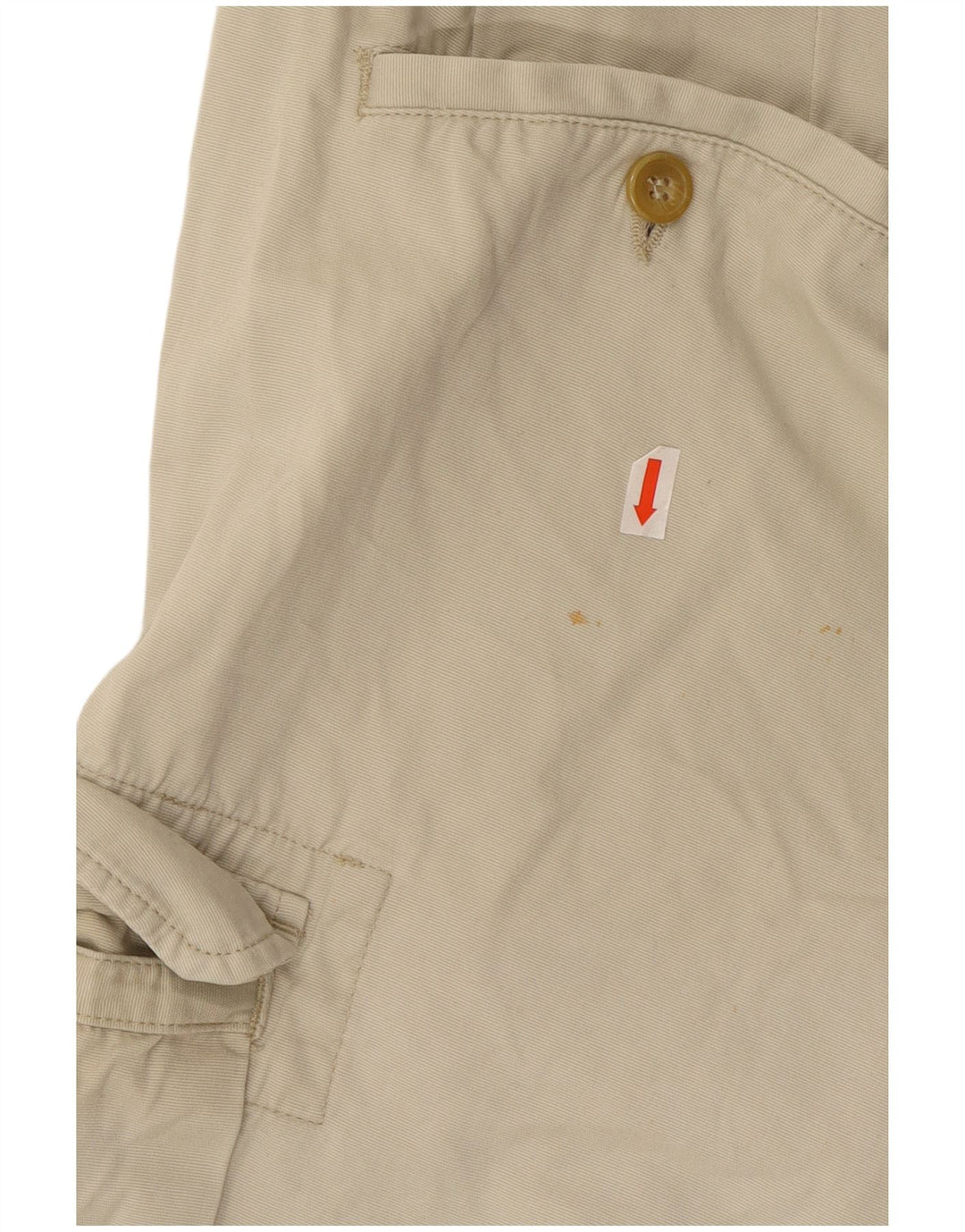 Marlboro Classics Mens Cargo Shorts EU 50 Large W34  Beige