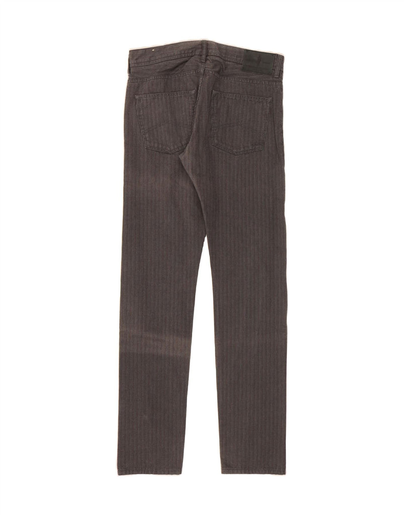 MARLBORO CLASSICS Mens Regular Casual Trousers W31 L34 Grey Herringbone Vintage Marlboro Classics and Second-Hand Marlboro Classics from Messina Hembry 