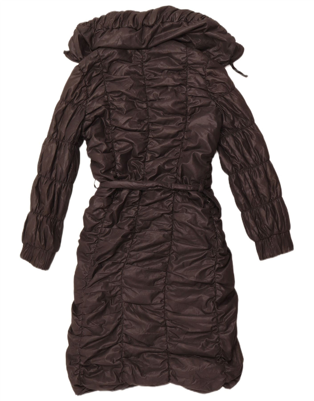 Stefanel Womens Padded Coat IT 42 Medium Black Polyester