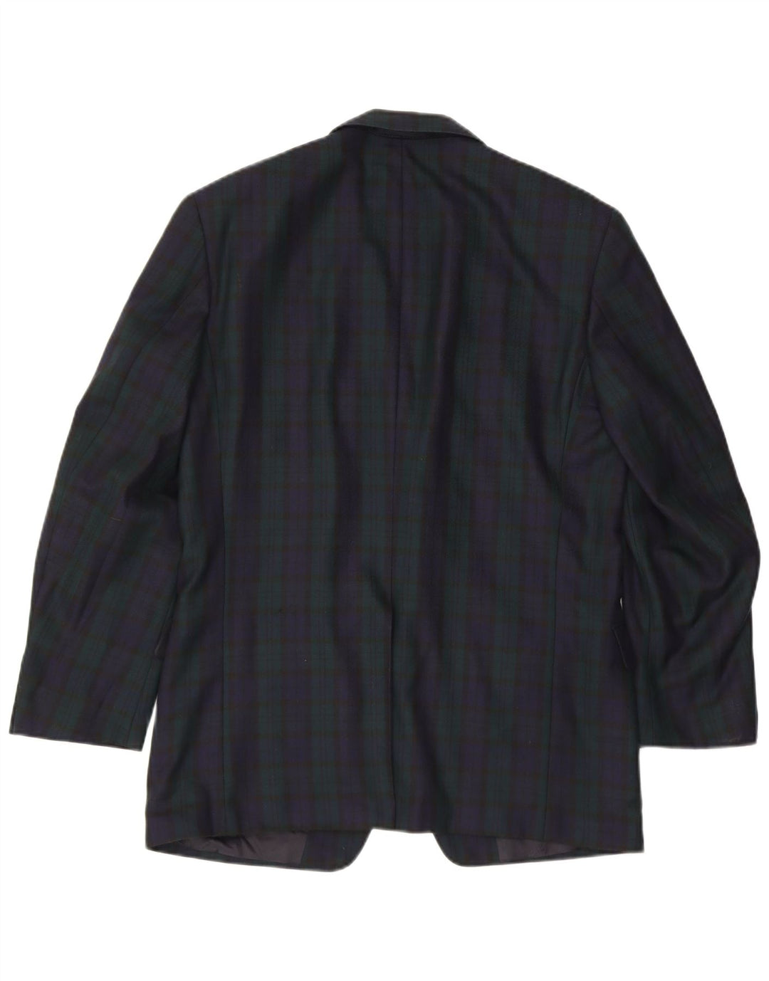 LORO PIANA Mens 3 Button Blazer Jacket UK 38 Medium Green Plaid Classic