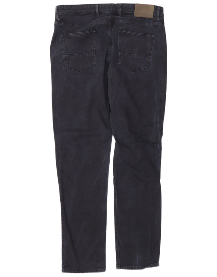 Massimo Dutti Mens Slim Jeans EU 44 Large W34 L30 Navy Blue