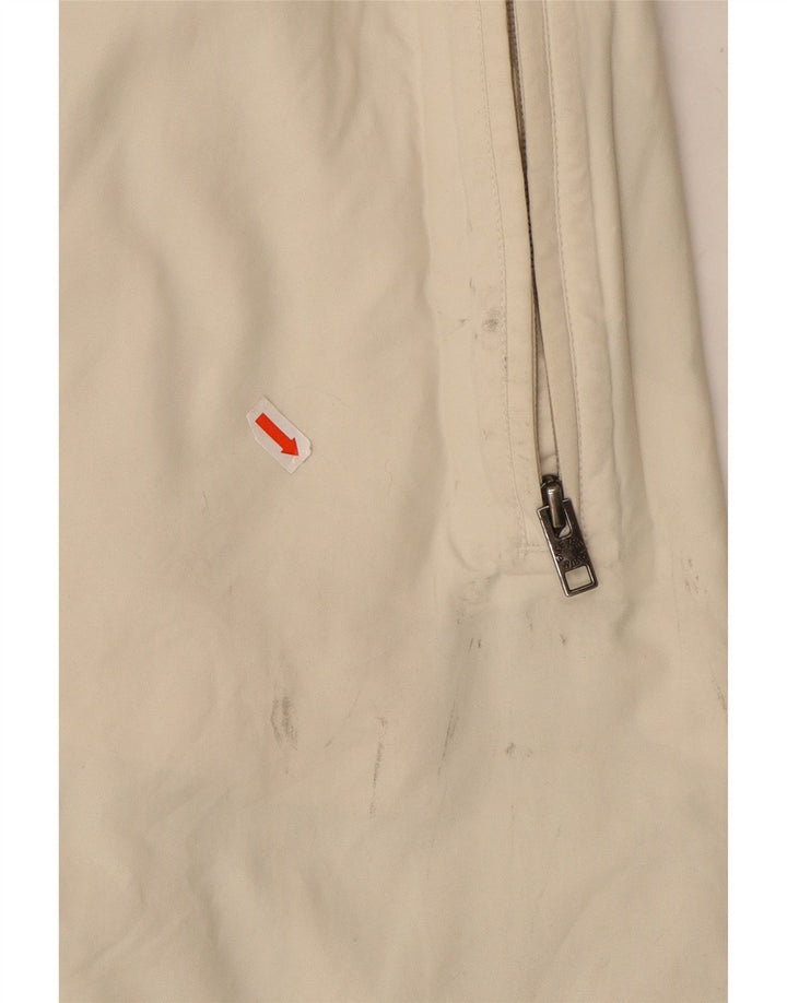 THE NORTH FACE Womens Hooded Overcoat UK 14 Large White Nylon