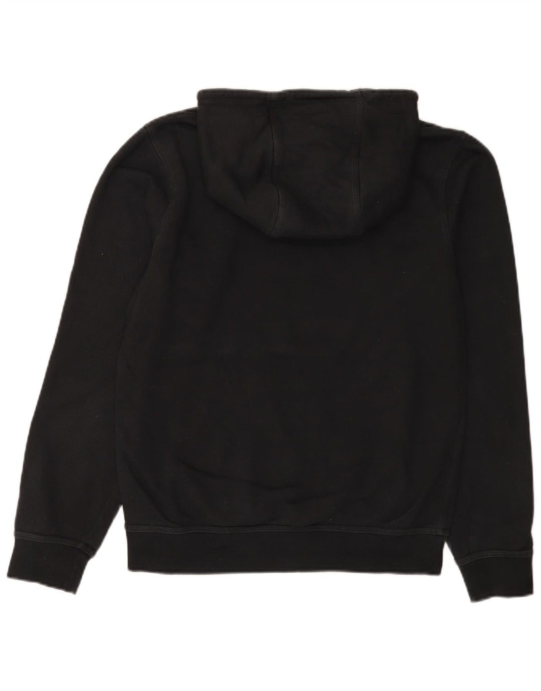 Nike Mens Graphic Hoodie Jumper Small Black Cotton