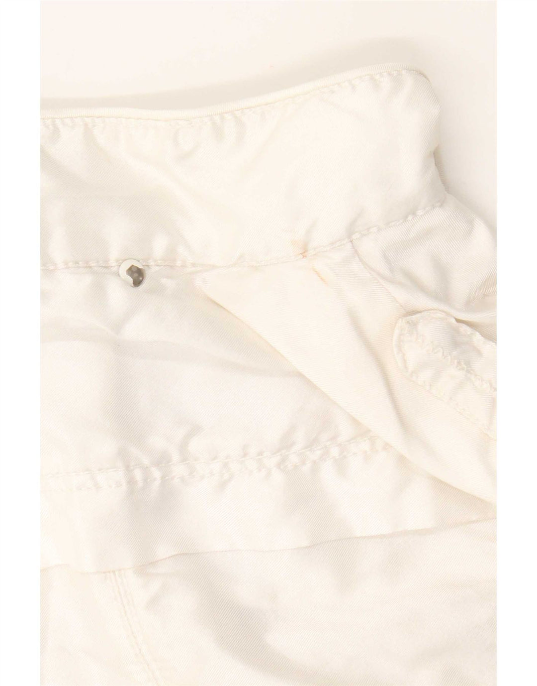 PEUTEREY Womens Crop Bomber Jacket IT 40 Small White