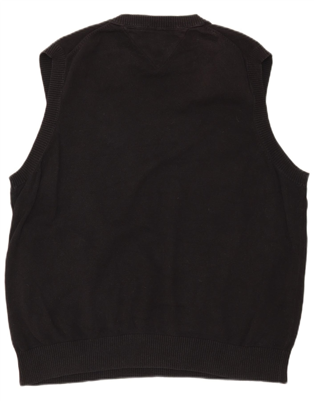 Tommy Hilfiger Mens Vest Tank Top XL Black Cotton
