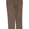 Zara Mens Straight Suit Trousers W36 L31  Grey Herringbone Cotton