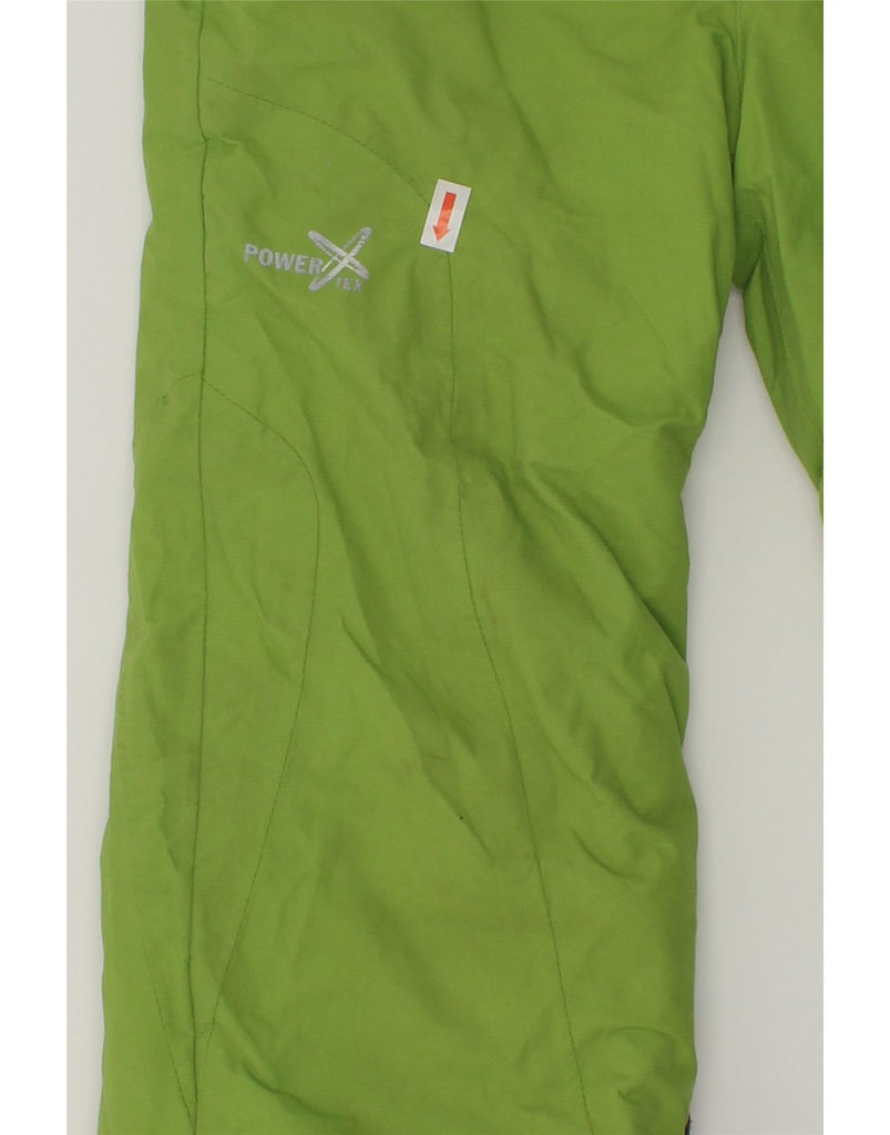 SALEWA Boys Windbreaker Trousers 3-4 Years W22 L15  Green Polyamide | Vintage SALEWA | Thrift | Second-Hand SALEWA | Used Clothing | Messina Hembry 