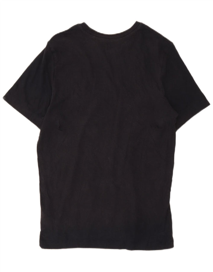 Nike Mens T-Shirt Top Medium Navy Blue Cotton