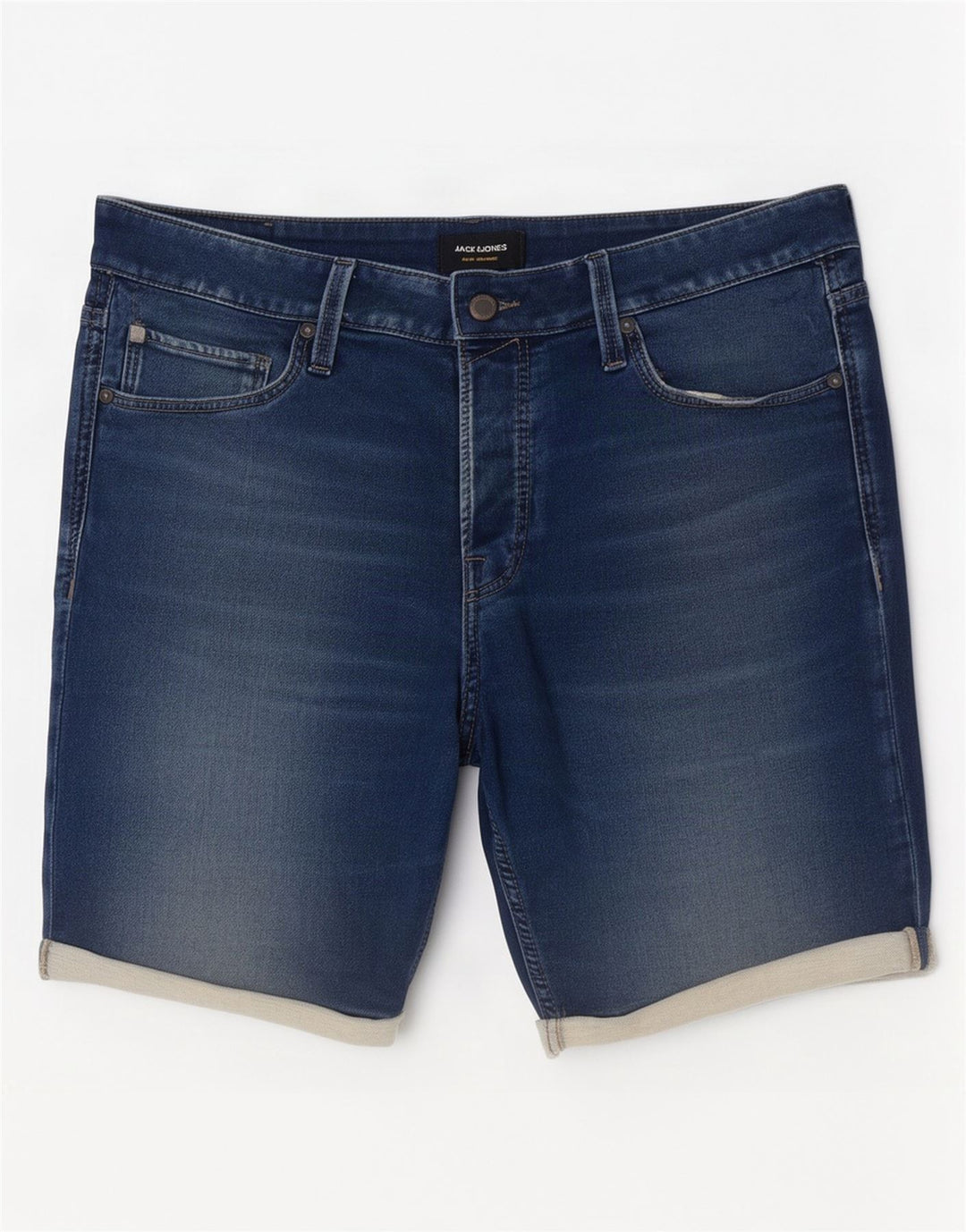 Jack & Jones Mens Denim Shorts Large W34 Blue Cotton
