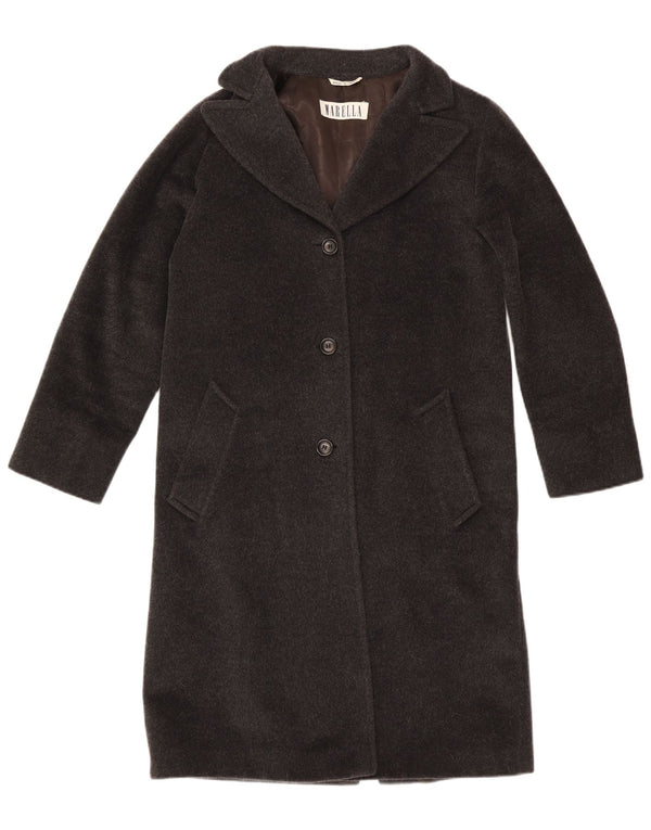 Marella Womens Oversized Overcoat UK 8 Small Grey Wool