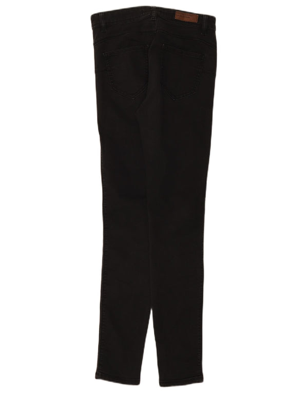 Benetton Womens Slim Jeans W26 L29 Black Cotton