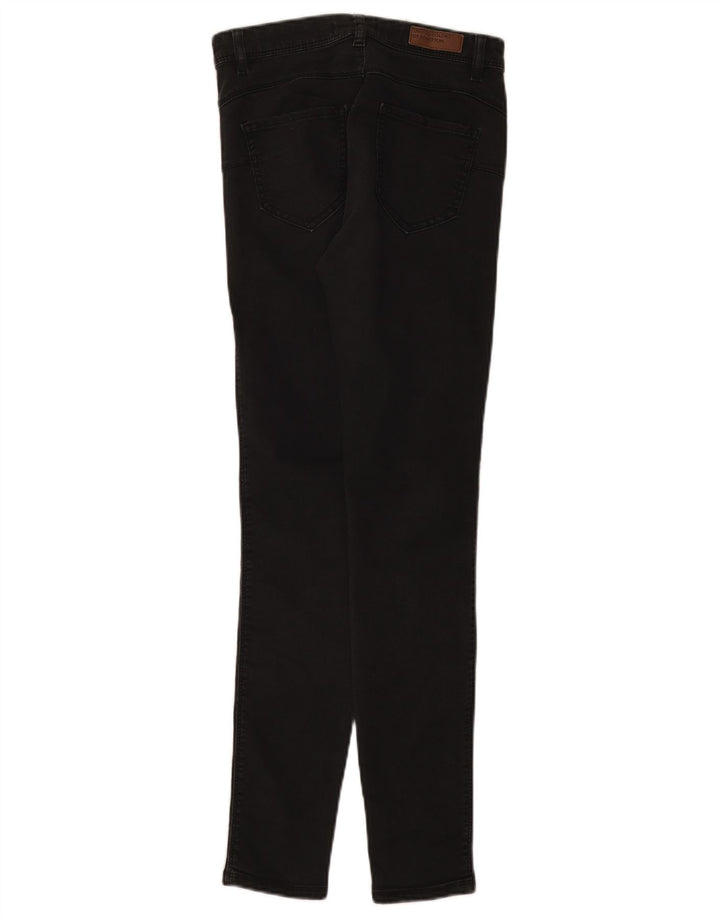 Benetton Womens Slim Jeans W26 L29 Black Cotton