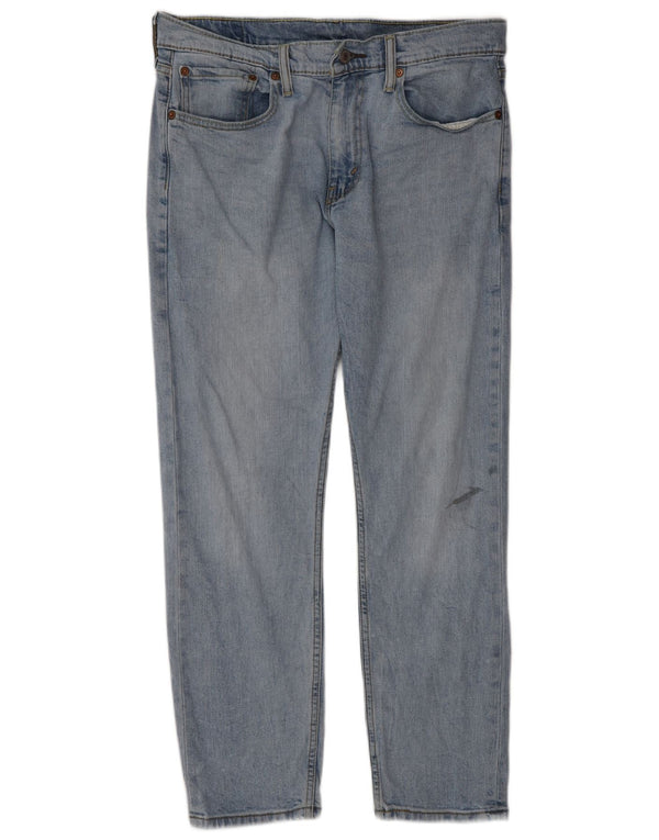 Levi's Mens 502 Slim Tapered Jeans W33 L30 Blue Cotton