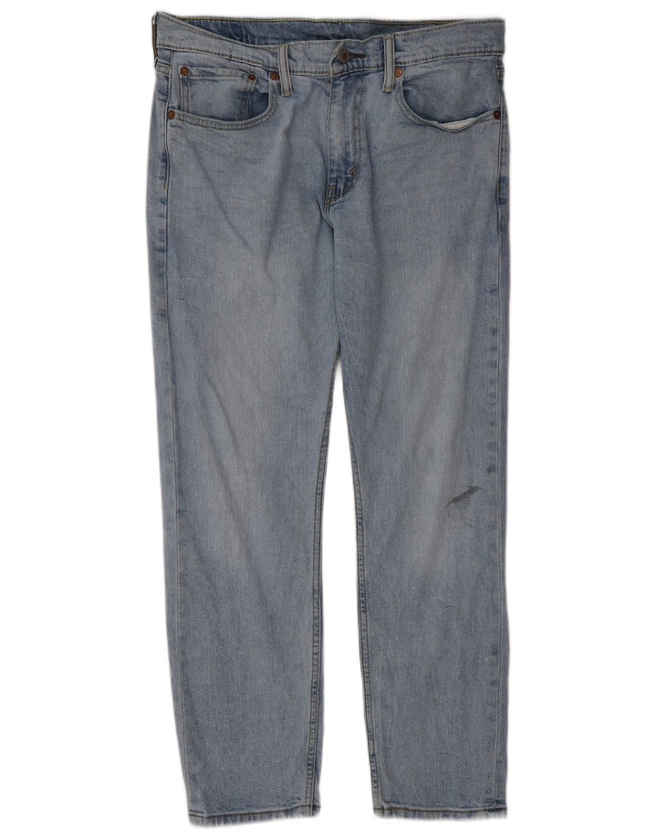Levi's Mens 502 Slim Tapered Jeans W33 L30 Blue Cotton