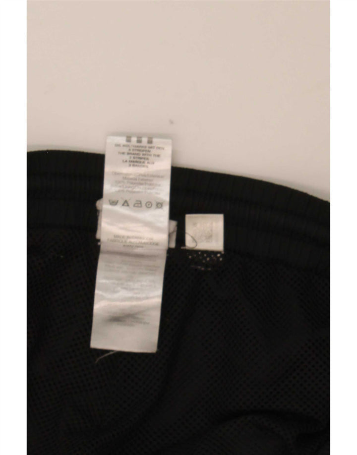 Adidas Mens Tracksuit Trousers Joggers Medium  Black Polyester