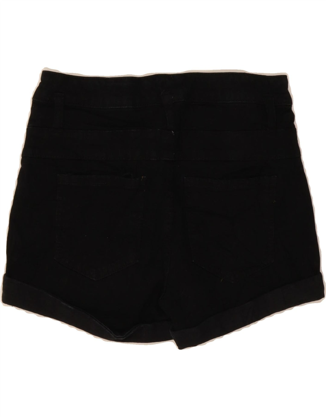 MOSSIMO Womens Super Strech High Waist Denim Shorts US 6 Medium W28  Black Vintage Mossimo and Second-Hand Mossimo from Messina Hembry 