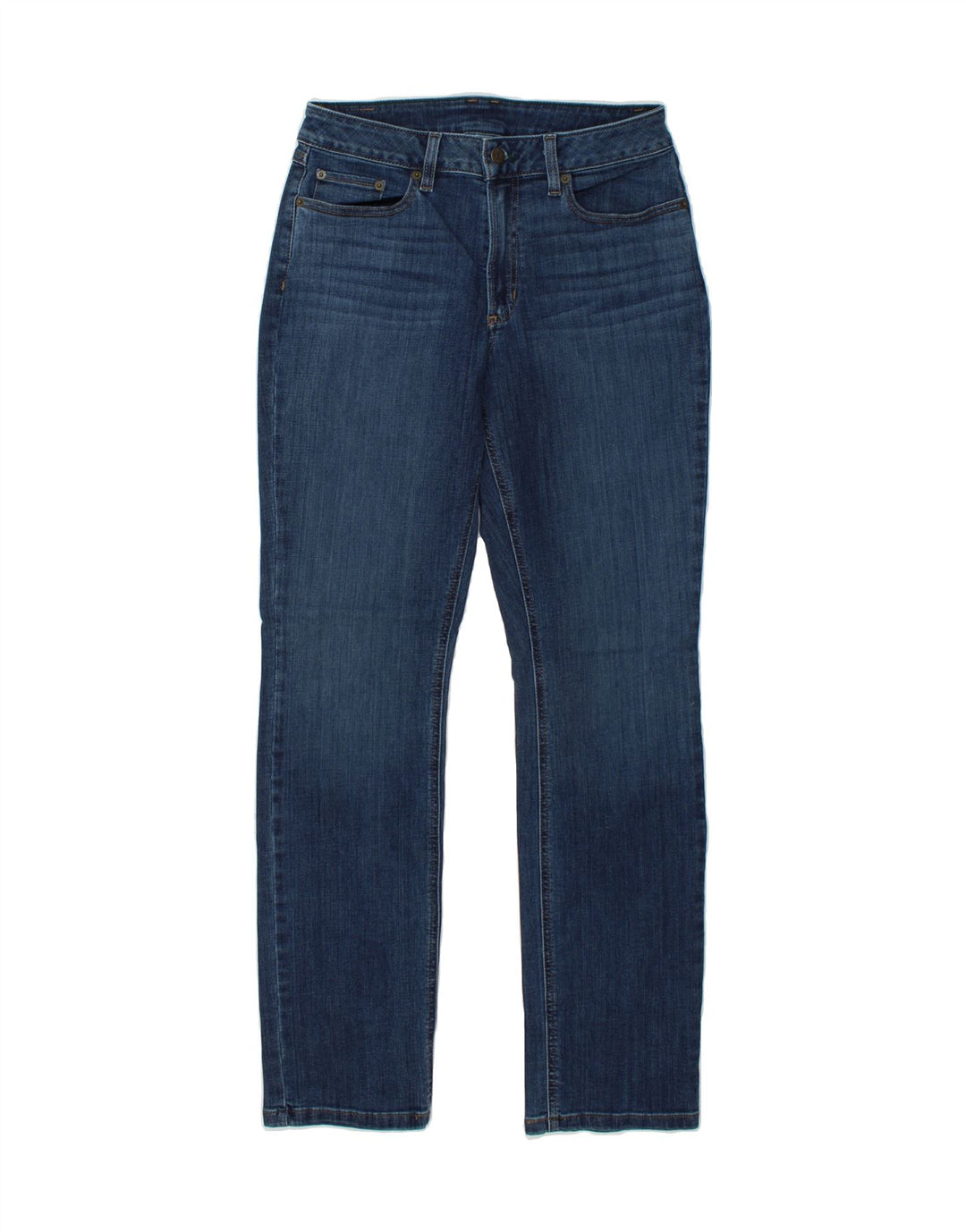 L.L.BEAN Womens Tall Slim Jeans US 10 Medium W28 L32 Blue Cotton Vintage L.L.Bean and Second-Hand L.L.Bean from Messina Hembry 