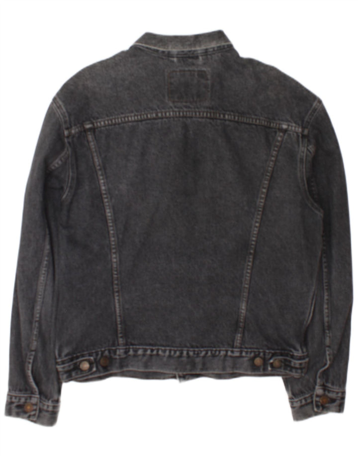 Levi's Mens Denim Jacket UK 40 Large Grey Cotton