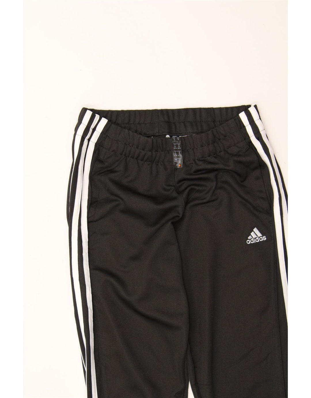 ADIDAS Womens Tracksuit Trousers UK 4/6 XS Black Polyester Vintage Adidas and Second-Hand Adidas from Messina Hembry 