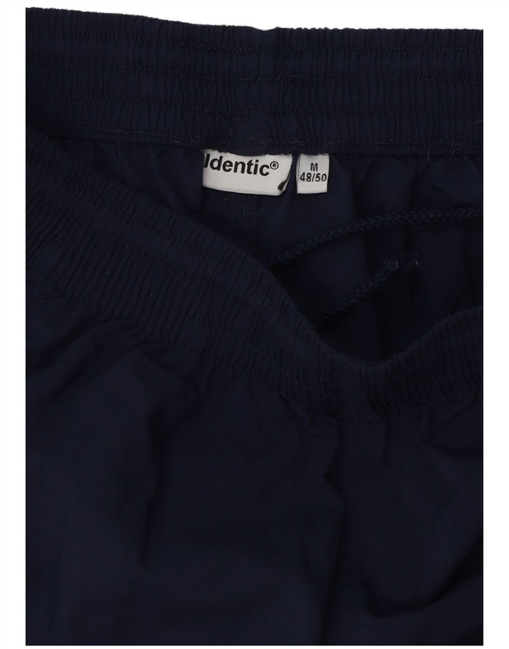 Identic Mens Tracksuit Trousers Joggers IT 48/50 Medium Navy Blue