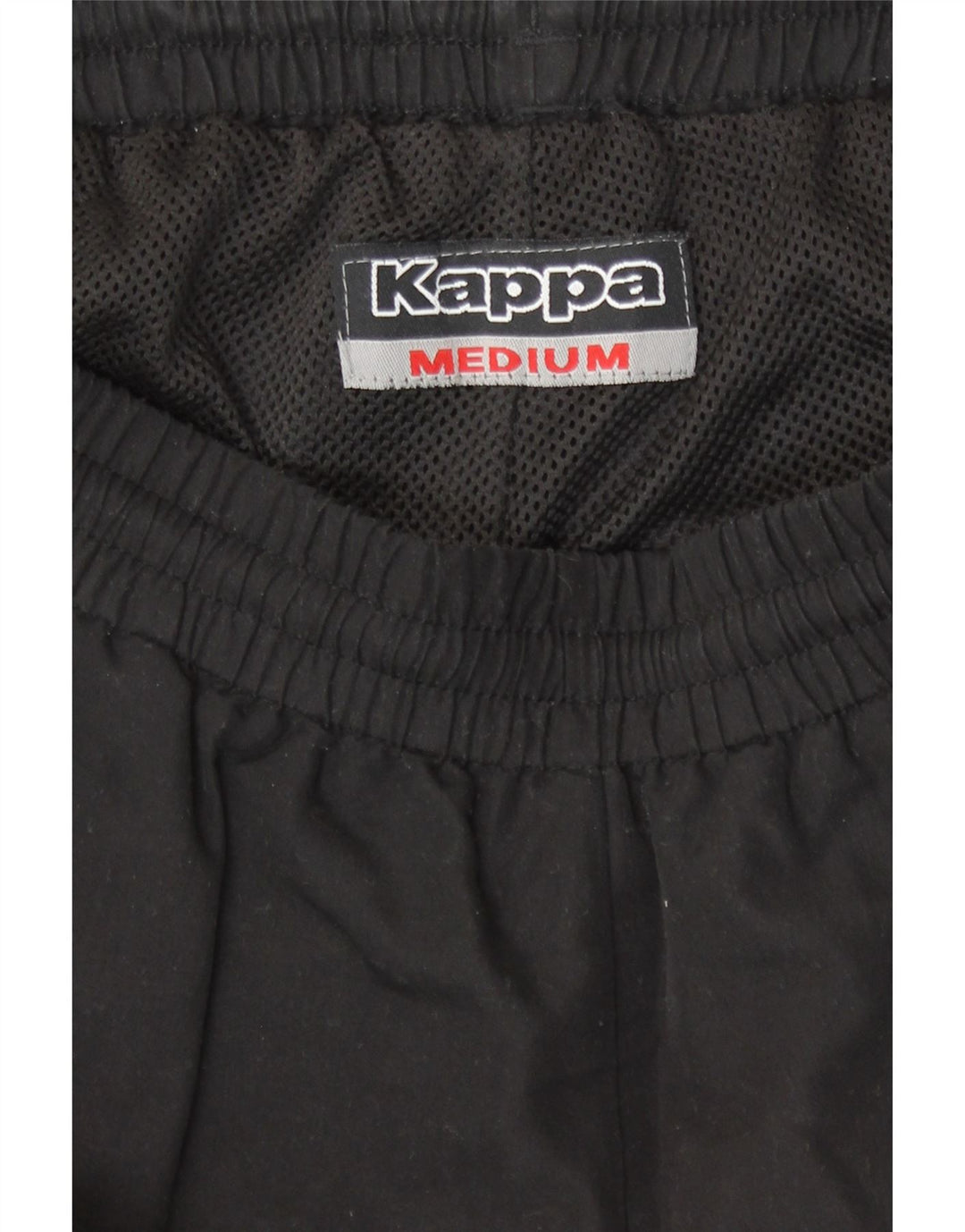 Kappa Mens Tracksuit Trousers Medium  Black Polyester