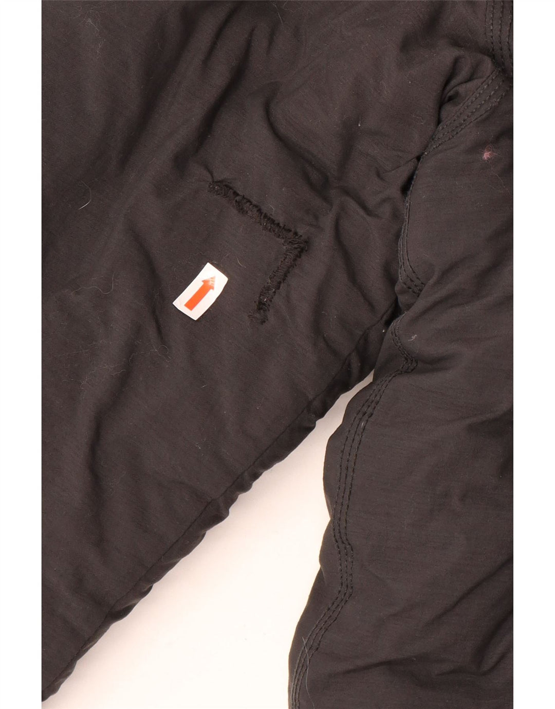 Vans Mens Hooded Padded Jacket UK 40 Large Grey Nylon