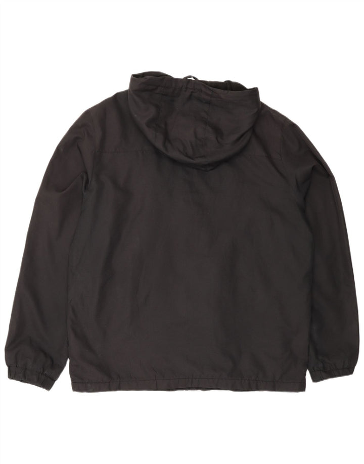 Reebok Mens Graphic Windbreaker Jacket UK 38 Medium Black Colourblock