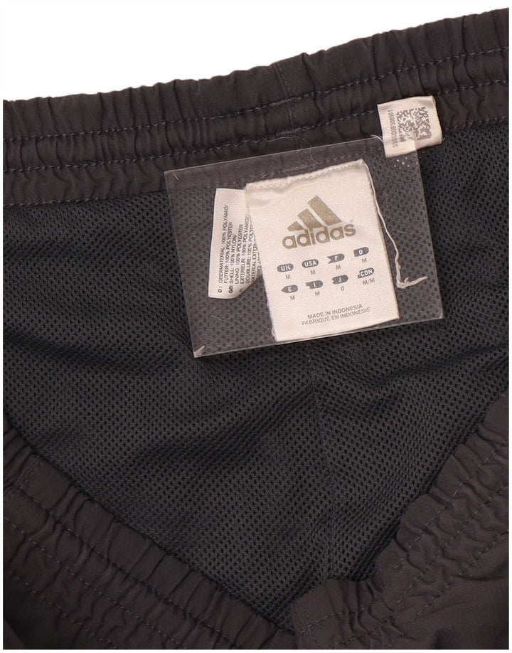 Adidas Mens Tracksuit Trousers Medium  Grey Polyamide
