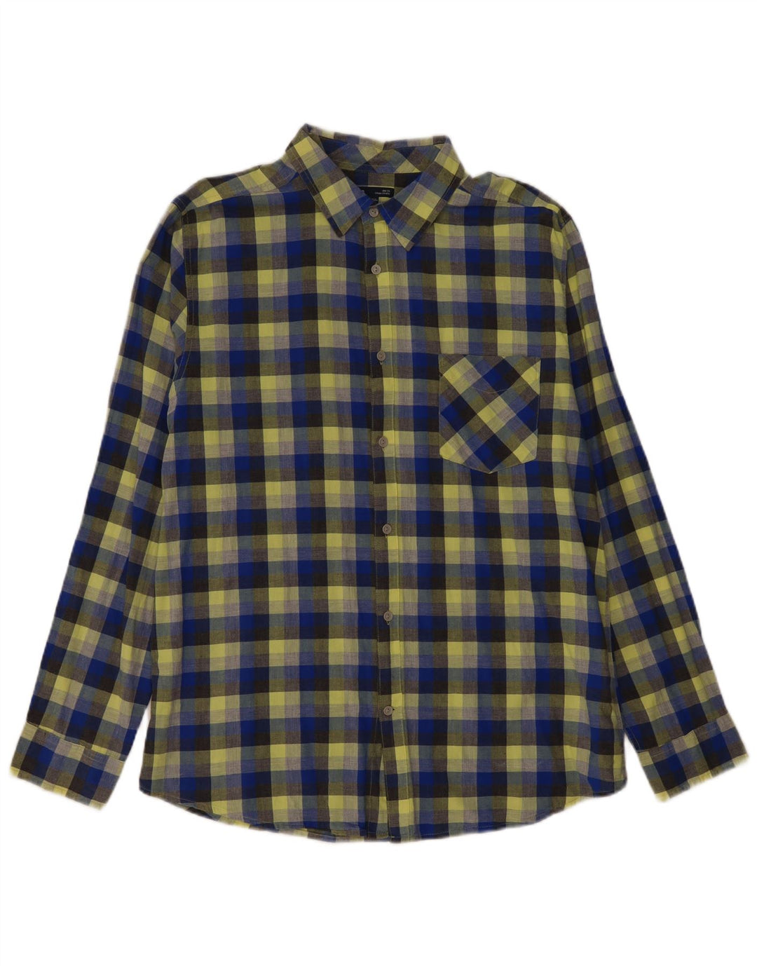 Gap Mens Slim Fit Shirt XL Multicoloured Check Cotton