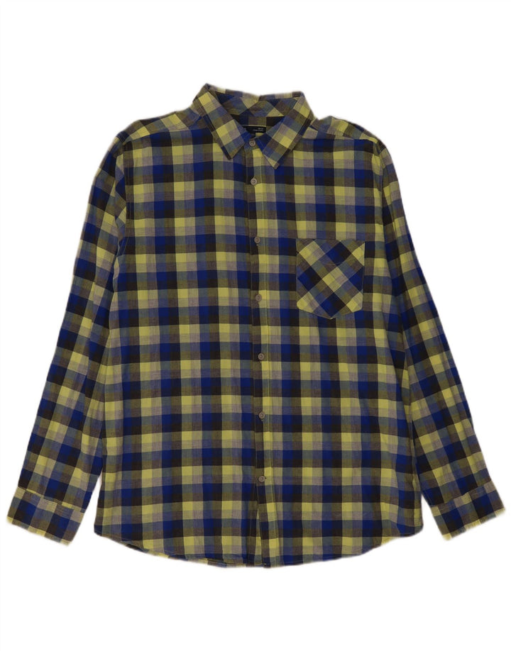 Gap Mens Slim Fit Shirt XL Multicoloured Check Cotton