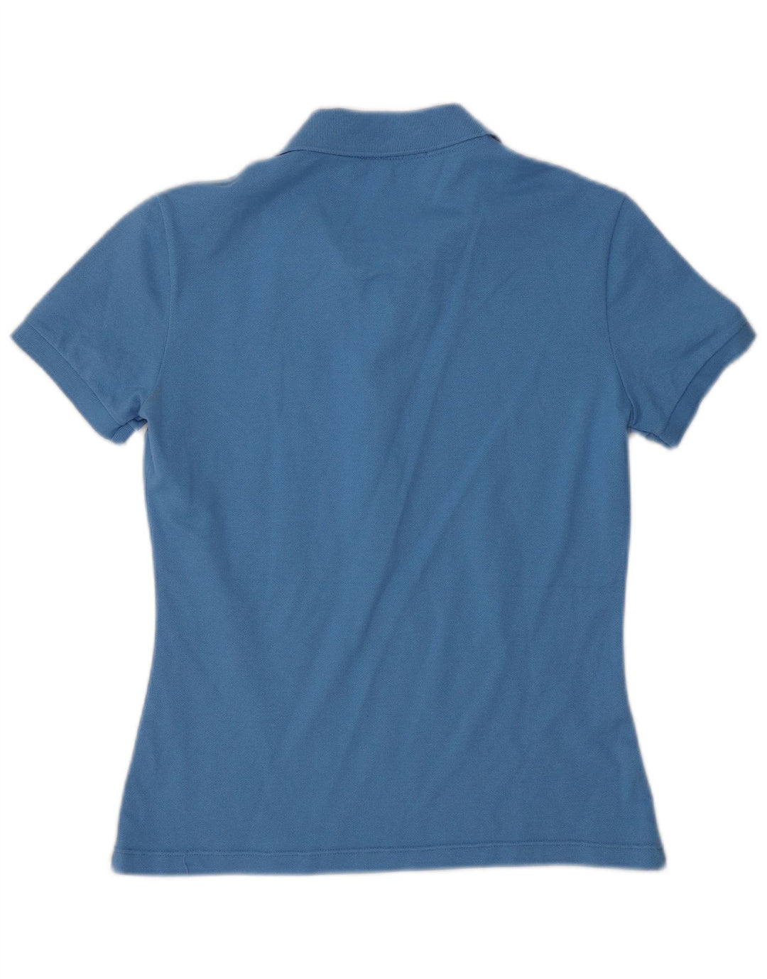Lacoste Womens Polo Shirt Size 40 Medium Blue Cotton