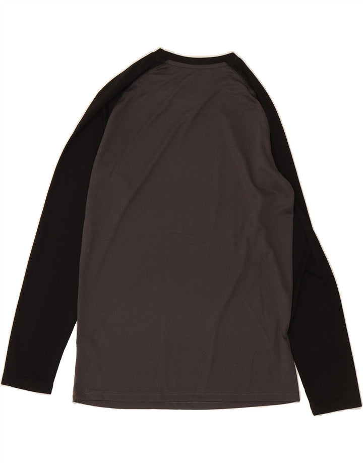 MOUNTAIN WAREHOUSE Mens Top Long Sleeve Medium Grey Colourblock Polyester Vintage Mountain Warehouse and Second-Hand Mountain Warehouse from Messina Hembry 