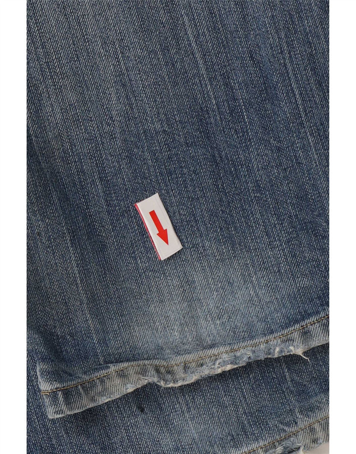 G-Star Mens Straight Jeans W33 L32 Blue Cotton