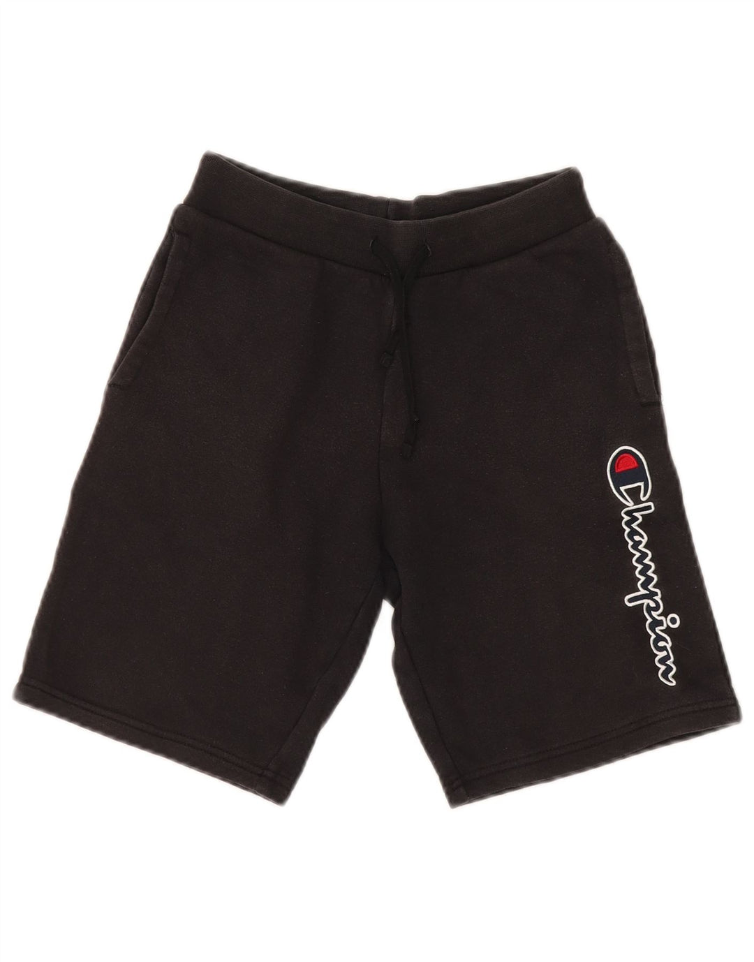 CHAMPION Boys Graphic Sport Shorts 9-10 Years  Black