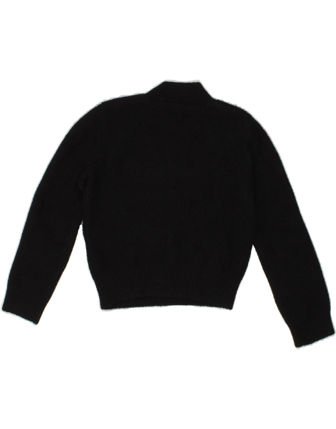 GUESS Girls Graphic Turtle Neck Jumper Sweater 4-5 Years Black Polyamide Vintage Guess and Second-Hand Guess from Messina Hembry 