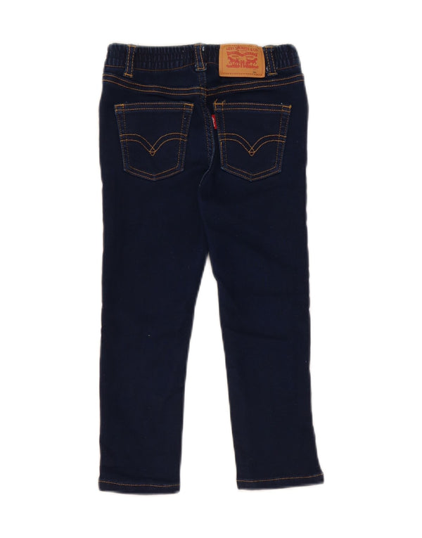 Levi's Baby Girls Skinny Jeans 18-24 Months W20 L14 Navy Blue Cotton