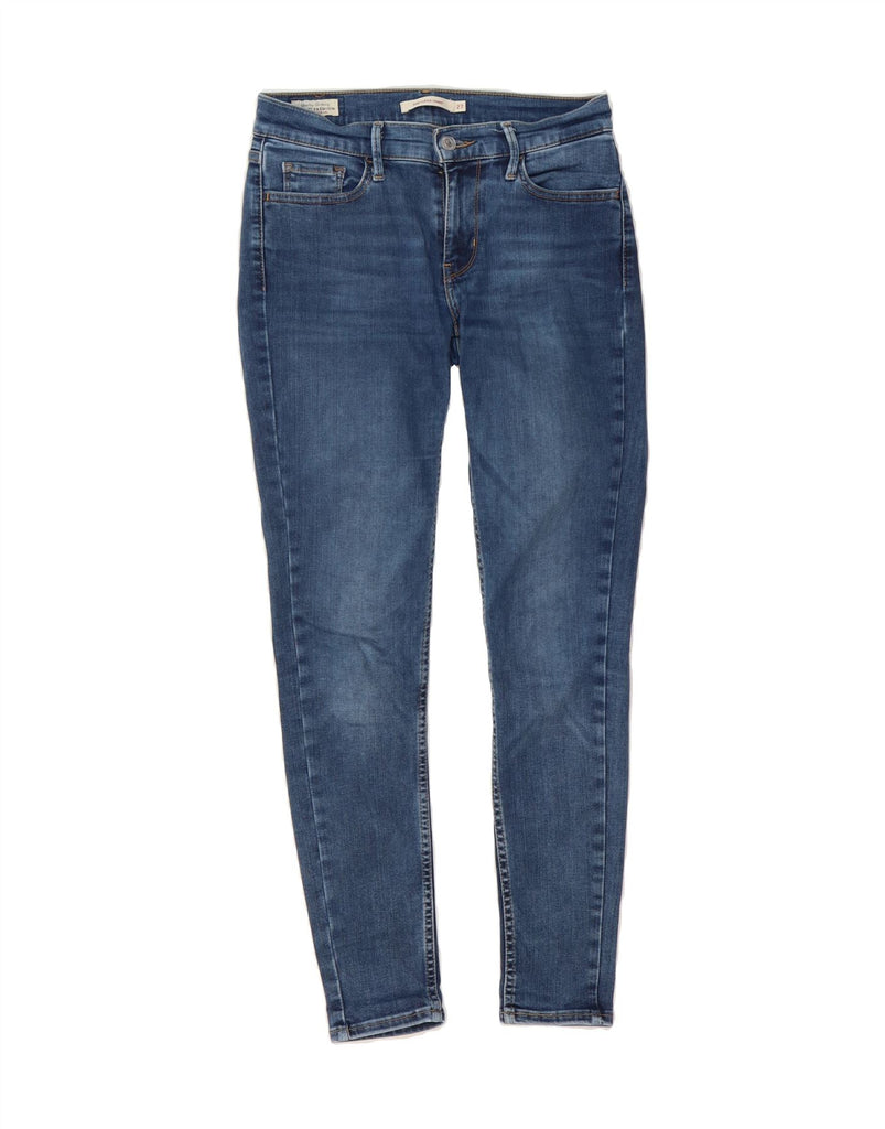 LEVI'S Womens 710 Super Skinny Jeans W27 L27 Blue Cotton Vintage Levi's and Second-Hand Levi's from Messina Hembry 