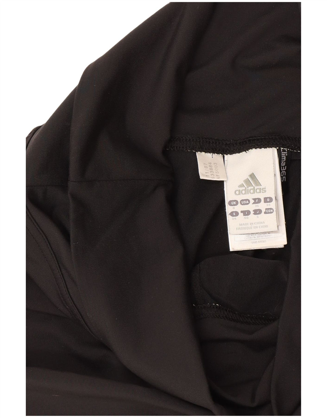 Adidas Womens Climalite Bermuda Sport Shorts UK 8 Small  Black Polyester