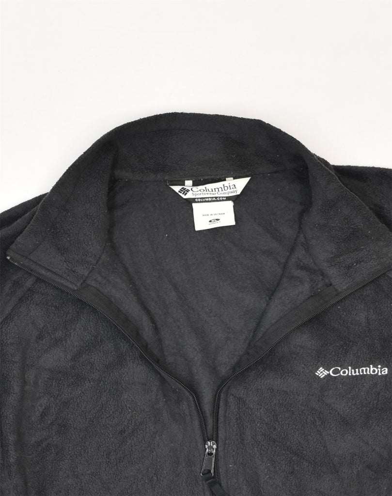 COLUMBIA Womens Fleece Jacket UK 18 XL Black Polyester | Vintage Columbia | Thrift | Second-Hand Columbia | Used Clothing | Messina Hembry 