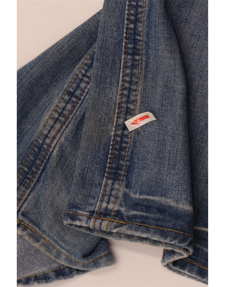 Replay Womens Bootcut Jeans W26 L34 Blue Cotton