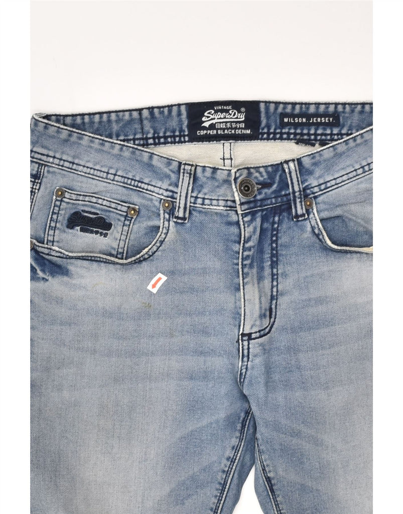 SUPERDRY Mens Wilson Slim Jeans W30 L34  Blue Cotton | Vintage Superdry | Thrift | Second-Hand Superdry | Used Clothing | Messina Hembry 